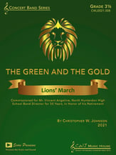 The Green and the Gold Concert Band sheet music cover